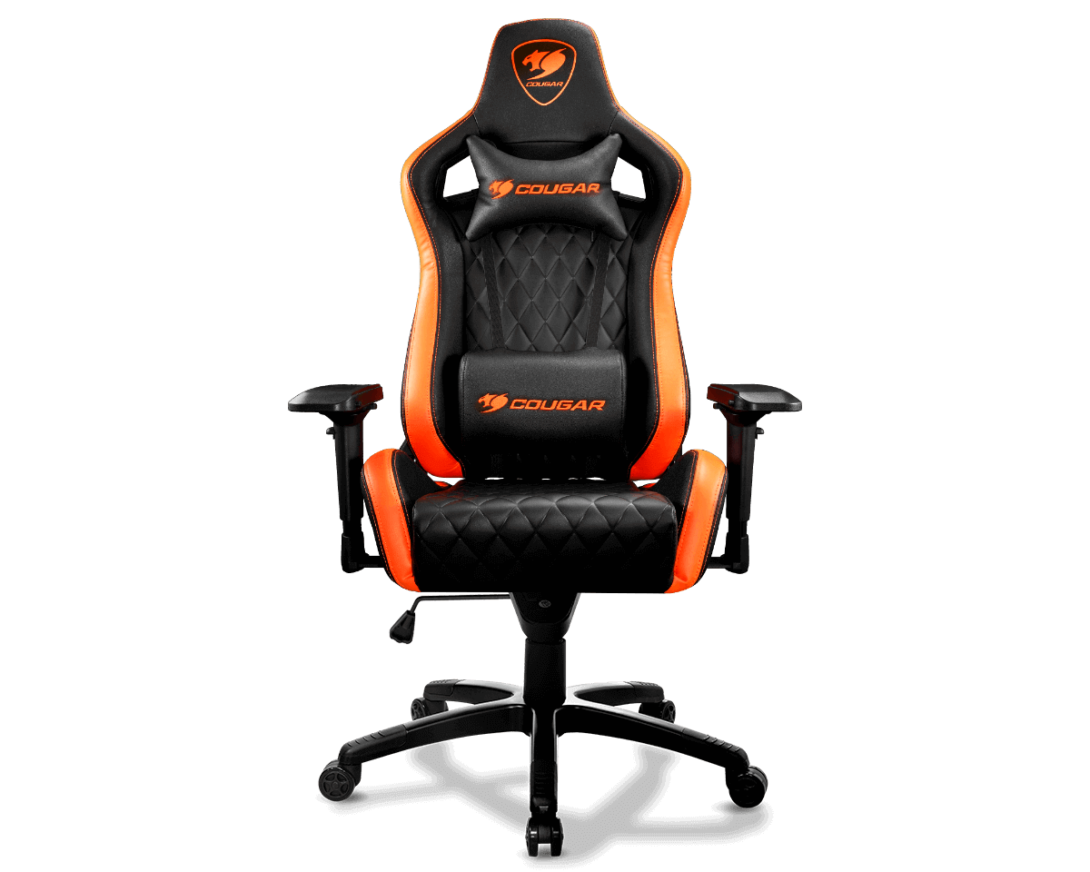 Silla Gamer Profesional Cougar Armor S Negro Naranjo – imagen 3