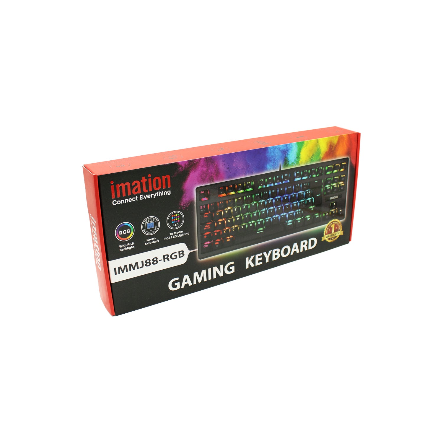 Teclado Gamer Mecanico Imation IMMJ88 Rgb Negro – imagen 4
