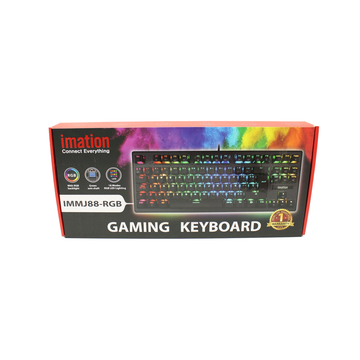 Teclado Gamer Mecanico Imation IMMJ88 Rgb Negro – imagen 3