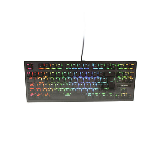 Teclado Gamer Mecanico Imation IMMJ88 Rgb Negro