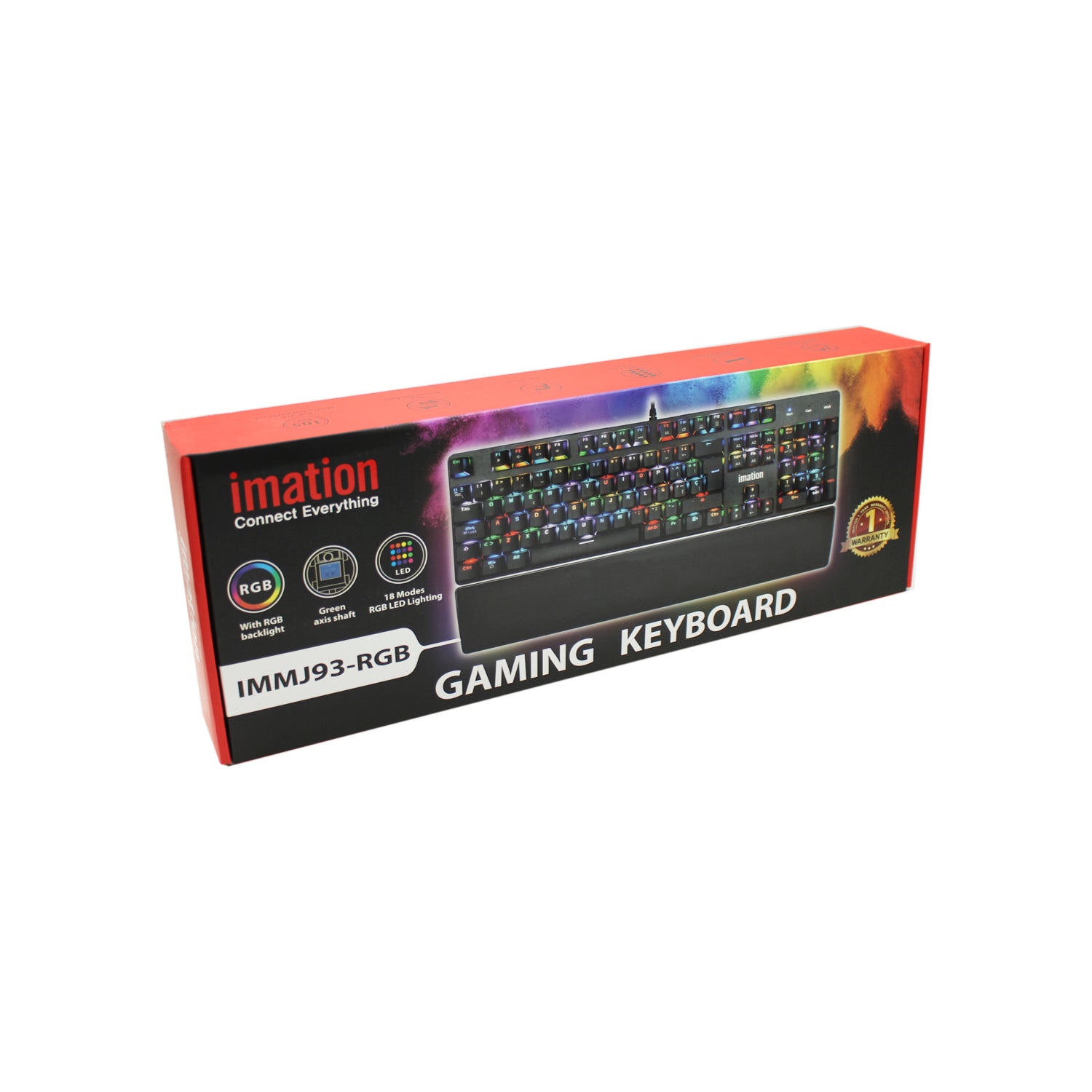 Teclado Gamer Mecanico Imation IMMJ93 Rgb Negro – imagen 2