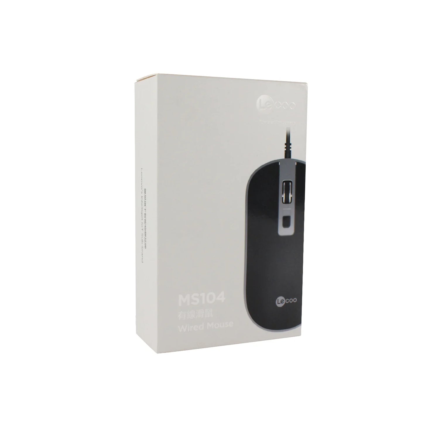 Mouse Lecoo M212 Con Cable Usb 1600 Dpi Negro – imagen 3