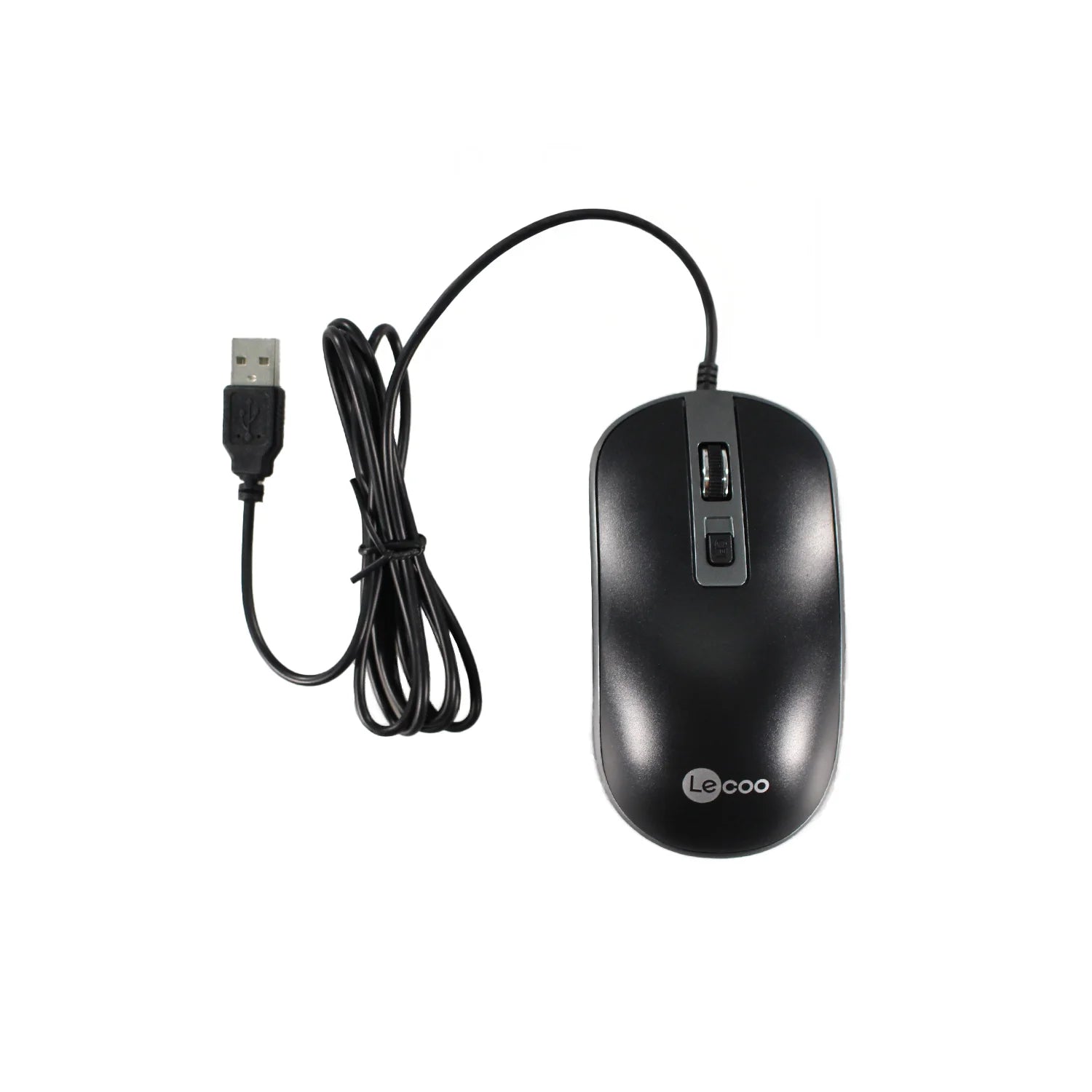 Mouse Lecoo M212 Con Cable Usb 1600 Dpi Negro – imagen 2