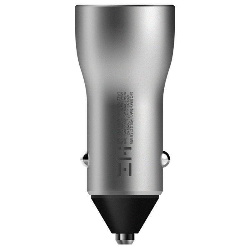 Zmi Cargador de Auto Quick Charge 3.0 Gris – imagen 3
