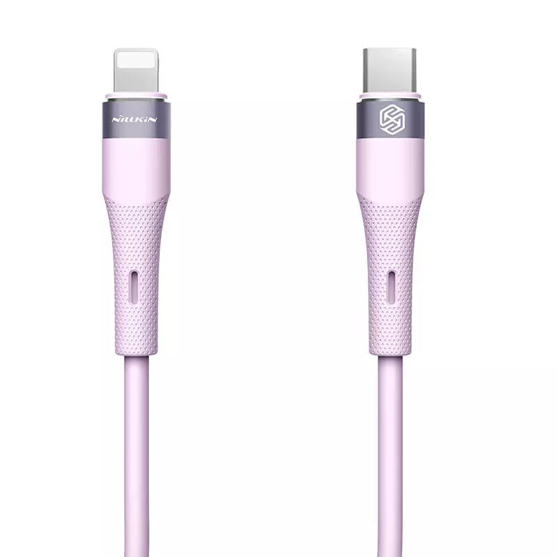 Cable Tipo C Para Lightning 1,2 Metros Nillkin Flowspeed 27w Purpura