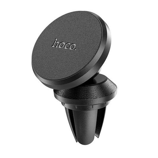 Soporte Con Iman Rejilla De Auto Hoco Ca81 Negro