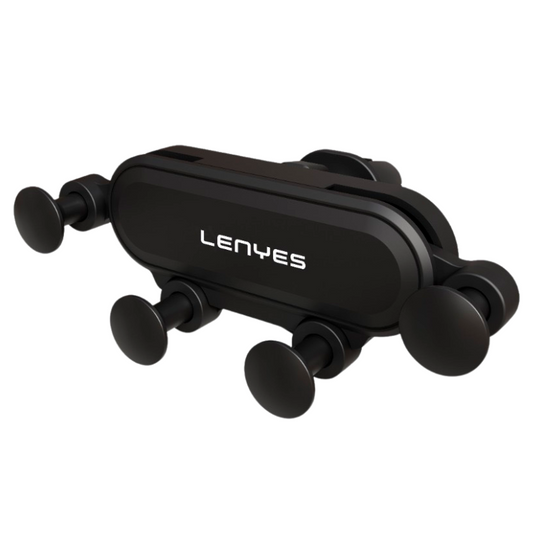 Soporte De Auto Rejilla De Aire Lenyes Cr151 Negro