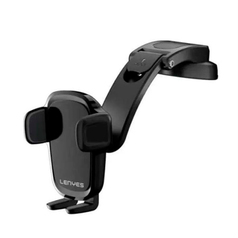 Soporte De Auto Parabrisas Lenyes Cr147 Negro