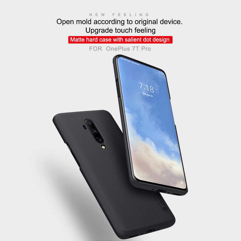 Oneplus 7t Pro Frosted Shield Nillkin + Soporte – imagen 5