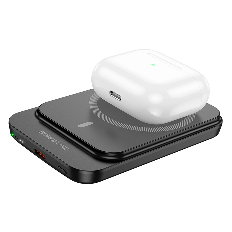 Powerbank Carga Rapida Magnetica Borofone Bj63 5000 Mah Negro – imagen 2