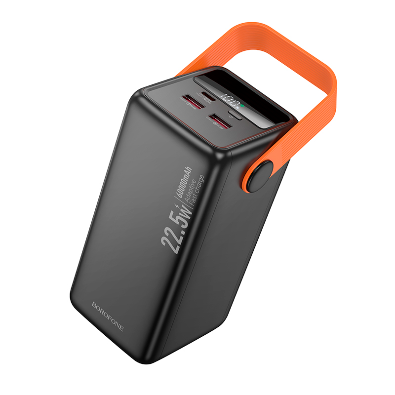 Powerbank Carga Rapida Borofone Bj66b 60000 Mah Negro