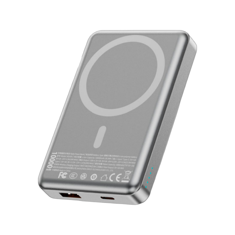 Powerbank Magsafe Motomo Pb49 10000 Mah Gris