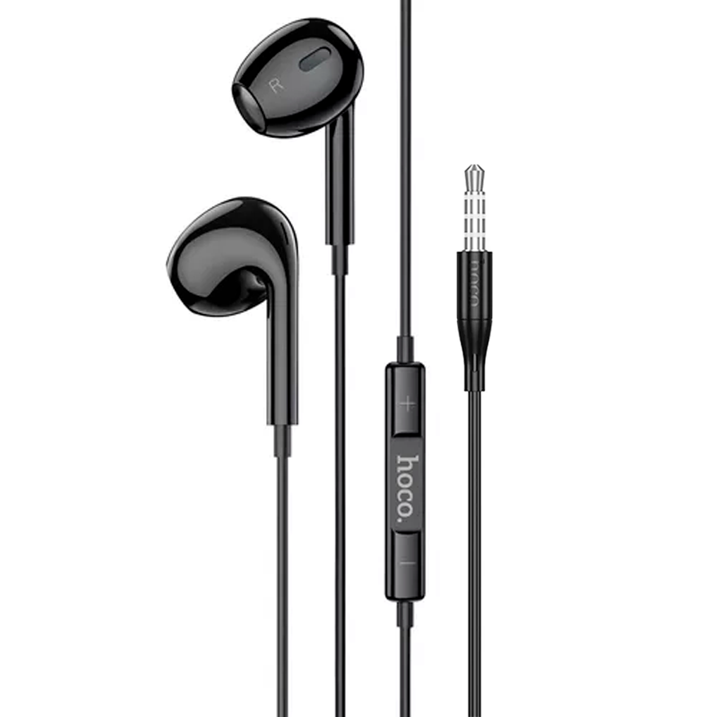 Audífonos In Ear Hoco M101 Max 3.5mm Crystal Negro