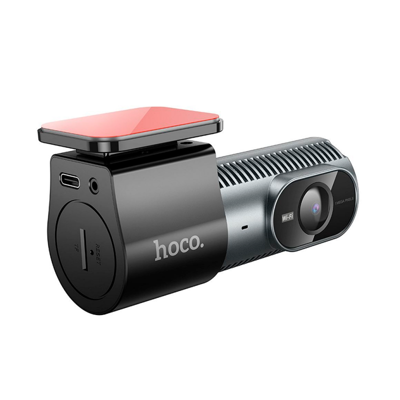 Camara De Auto Hoco Dv8 Dash Cam 2k Dual Camara Negro