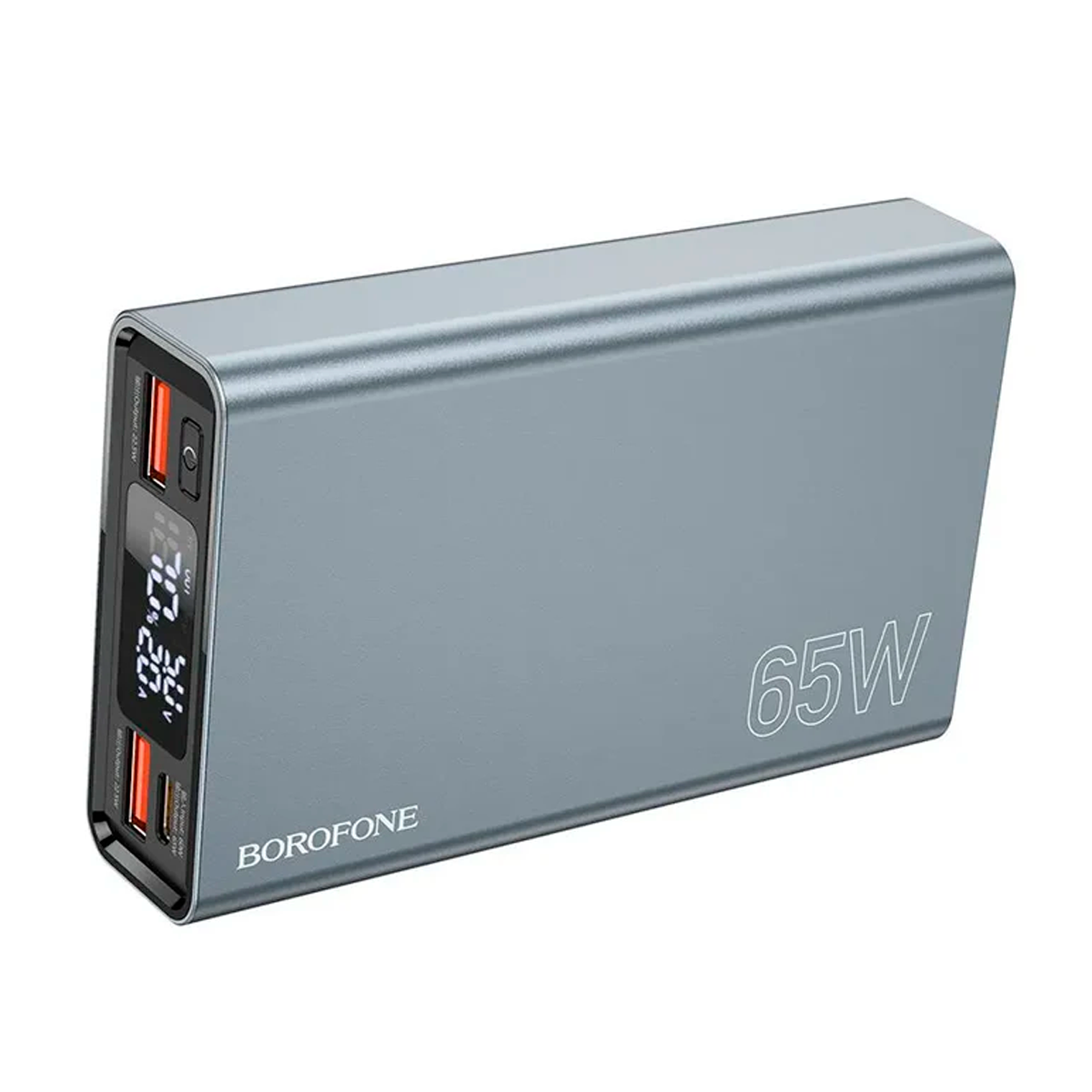 Powerbank Carga Rapida Borofone Bj40 15000 Mah 65w Gris