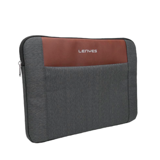 Bolso Notebook Protección Lenyes Lb542 13 Pulgadas Gris Cafe