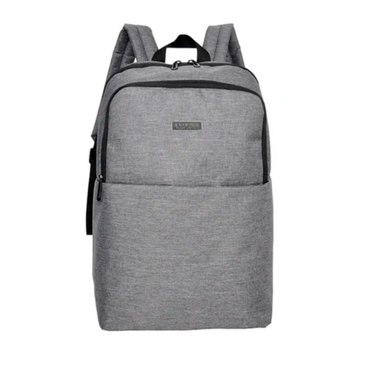 Mochila Notebook 15,6 Lenyes Lb520 Color Gris