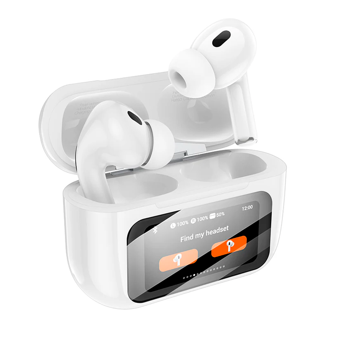 Audífonos Bluetooth Hoco Ew72 In Ear Anc Blanco