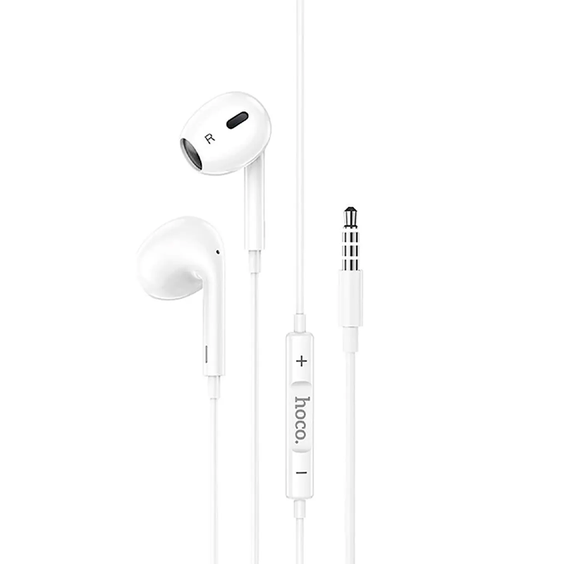 Audífonos In Ear Hoco M101 Max 3.5mm Crystal Blanco