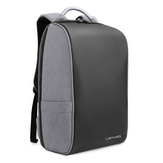 Mochila Notebook 15,6 Lenyes Lb506 Color Negro Gris