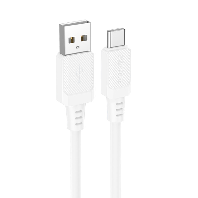 Cable Usb a Tipo C Borofone Bx115 3a 1 Metro Blanco