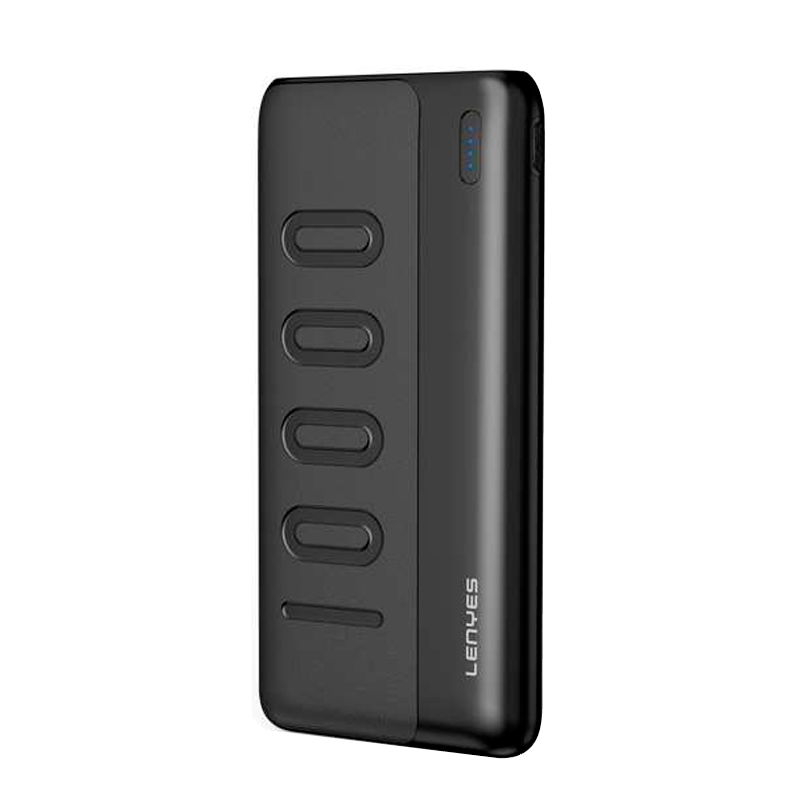 Powerbank Carga Rapida Lenyes Px135 10000 Mah Negro