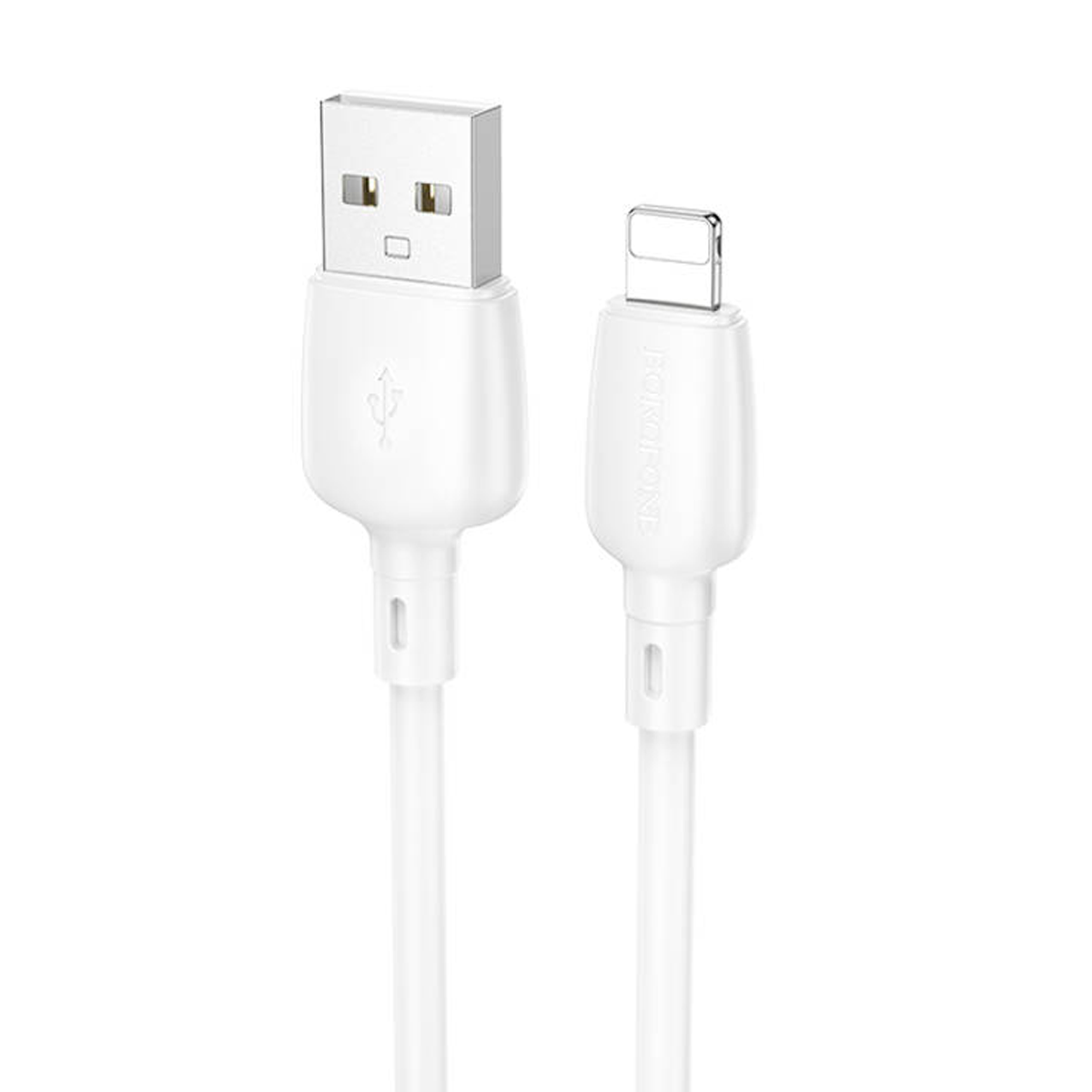 Cable Usb a Lightning 2.4a Hoco Bx93 Blanco