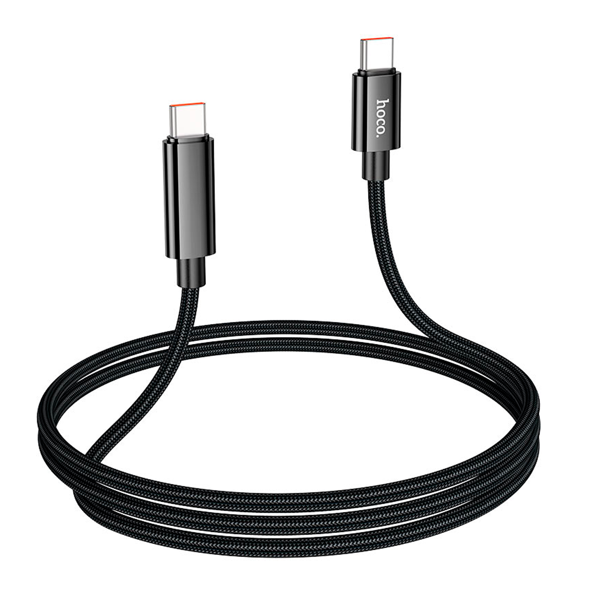 Cable Tipo C a Tipo C 100w Hoco U125 Negro