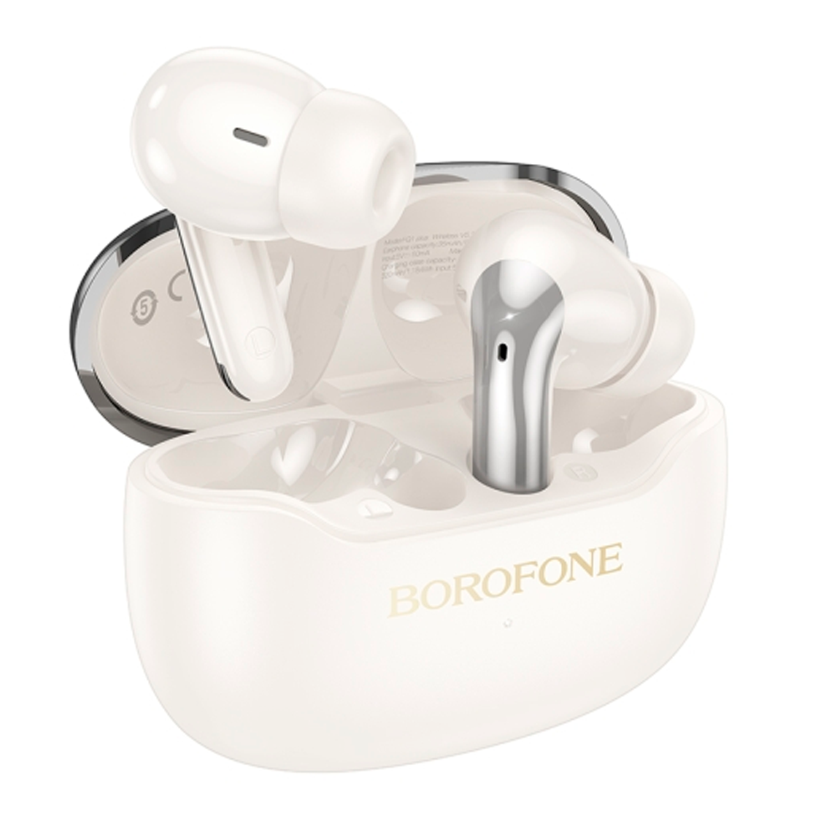 Audífonos Bluetooth Borofone Fq1 Plus In Ear Blanco – imagen 2