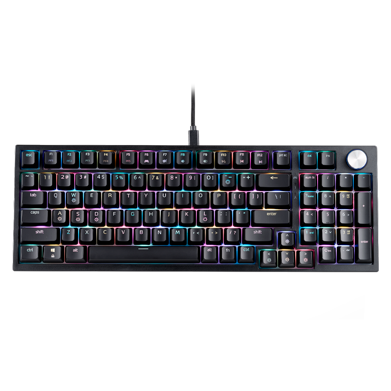Teclado Gamer Mecanico Xpg Sorcerer Mecanico Red Switch Negro