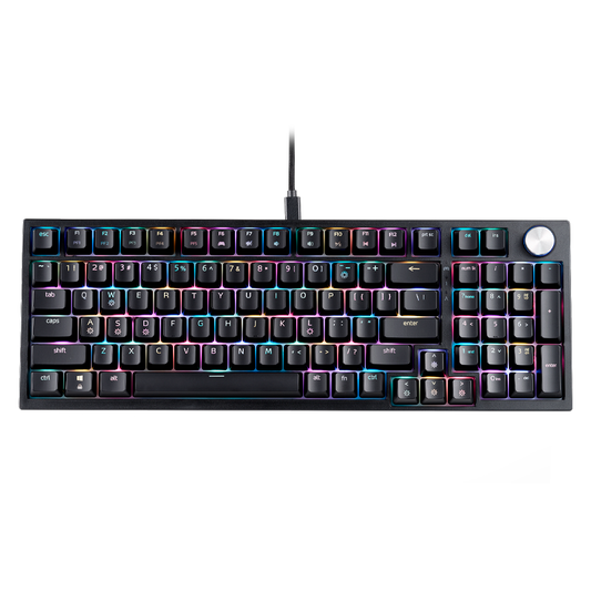 Teclado Gamer Mecanico Xpg Sorcerer Mecanico Red Switch Negro