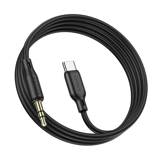 Cable Auxiliar a Tipo C Borofone Bl18 1m Negro