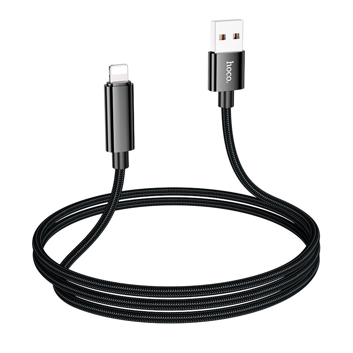 Cable Usb a Lightning 66w Hoco U125 Negro