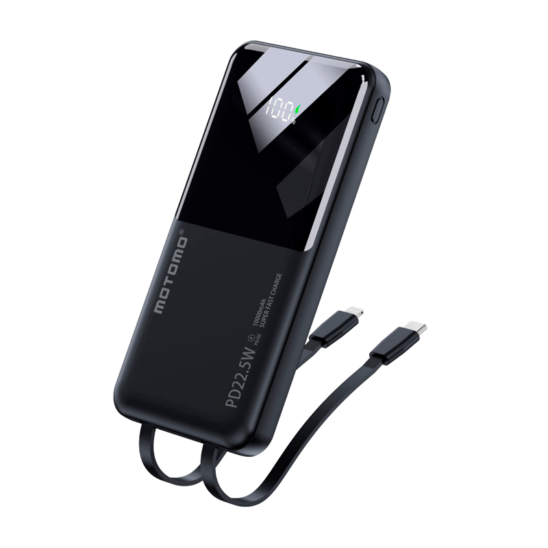 Bateria Portatil Powerbank Motomo Pb50 Dual 10.000 Mah Negro
