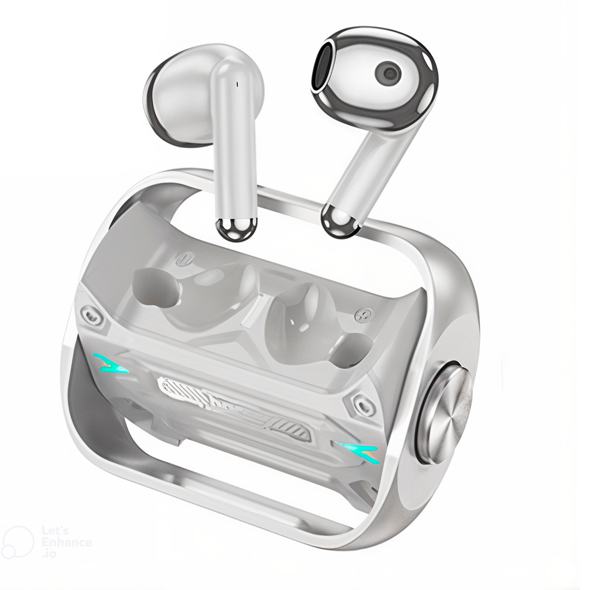 Audífonos Bluetooth Hoco Ew55 In Ear Blanco