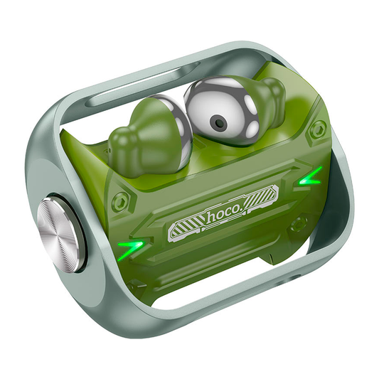 Audífonos Bluetooth Hoco Ew55 In Ear Verde