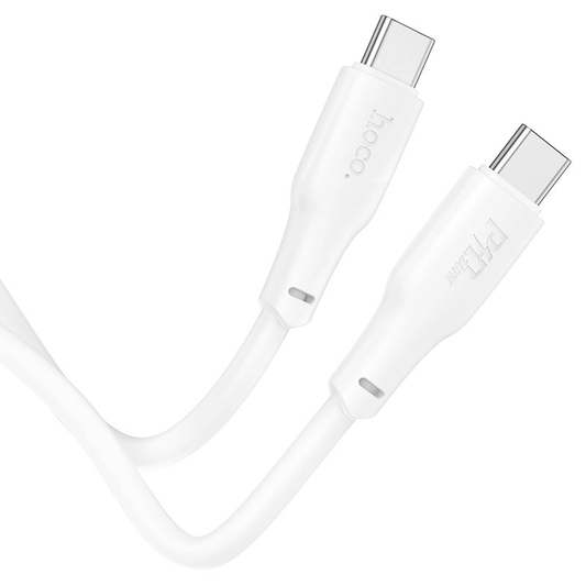 Cable Tipo C a Tipo C BX93 Borofone 1 Metro 240w Blanco