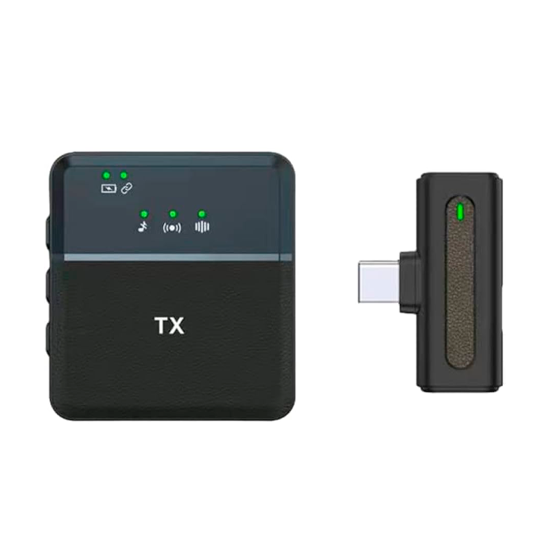 Microfono Externo Simple Tipo C Sx8 Negro
