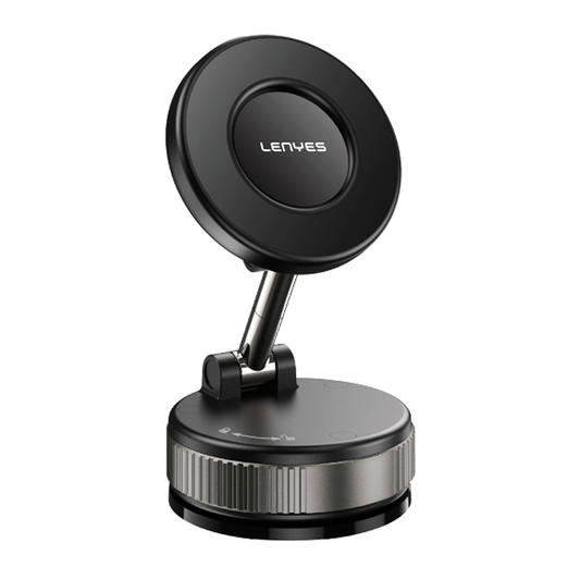 Soporte Magnetico Suction Cup Smartphone Lenyes Cr202 Negro