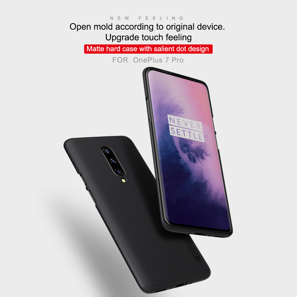 Oneplus 7 Pro Carcasa Frosted Nillkin + Soporte(Disponible solo en color Dorado) – imagen 2