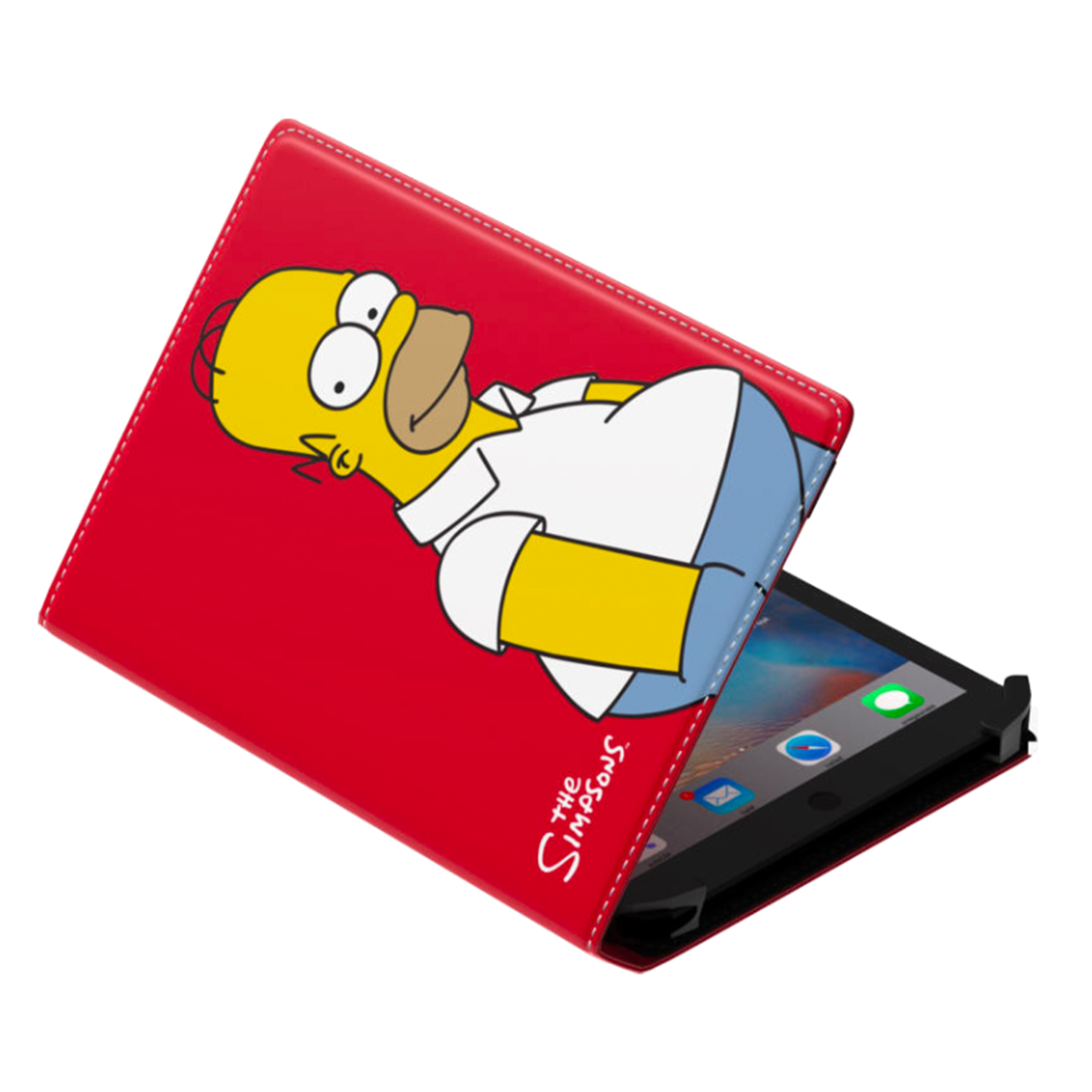 Carcasa Flip Cover The Simpsons Universal Para Tablet 7 / 8 Pulgadas Homero