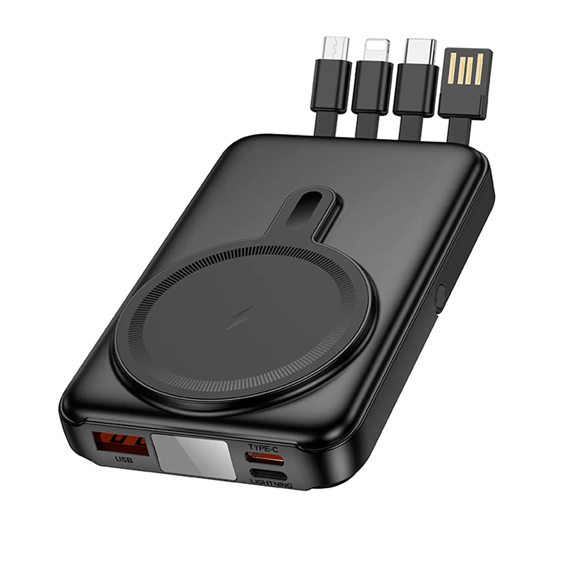 Powerbank Carga Rapida Hoco J135 Rico 10000 Mah Negro