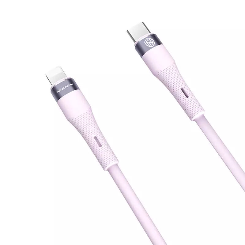 Cable Tipo C Para Lightning 1,2 Metros Nillkin Flowspeed 27w Purpura – imagen 3