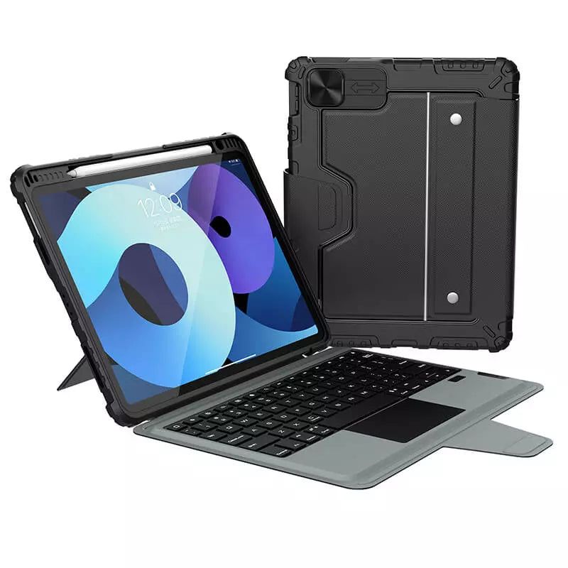 Carcasa Nillkin Con Teclado Retroiluminado Para Ipad Air 11 2024 10.9 2020