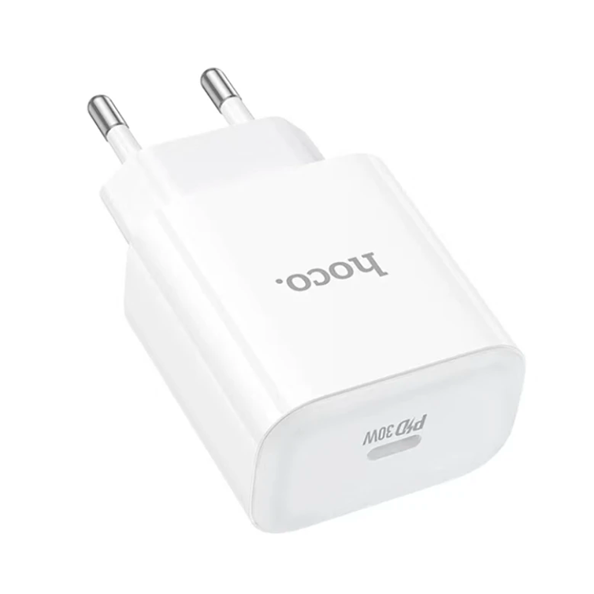Cargador Hoco C76a Pro 30w Carga Rapida Blanco