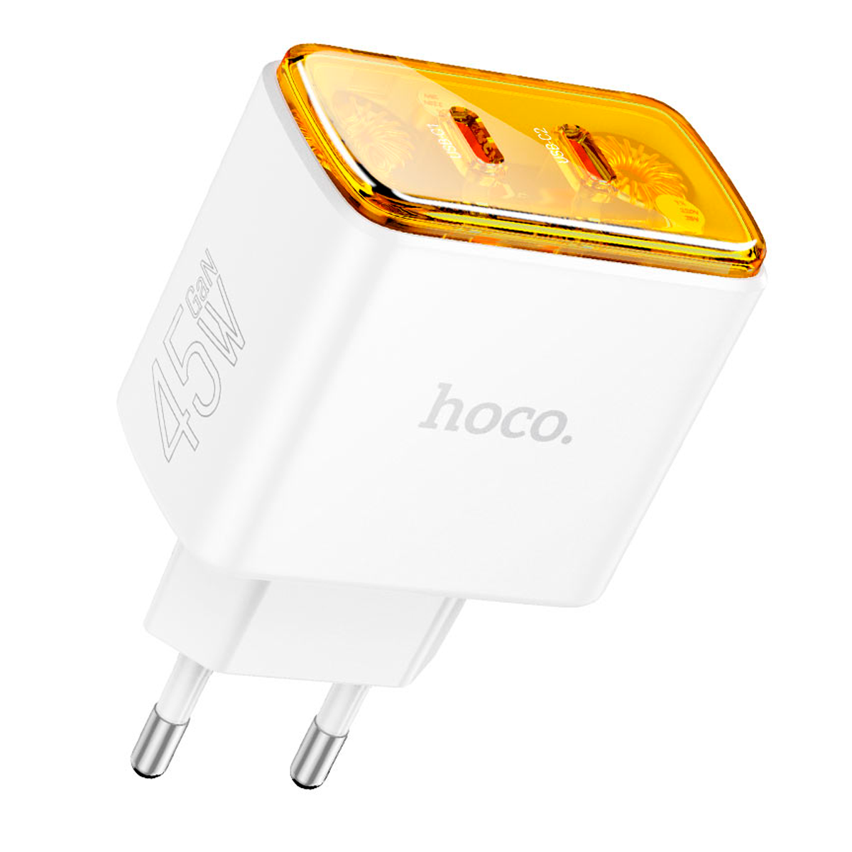 Cargador Hoco Cs43a 45w Carga Rapida Blanco