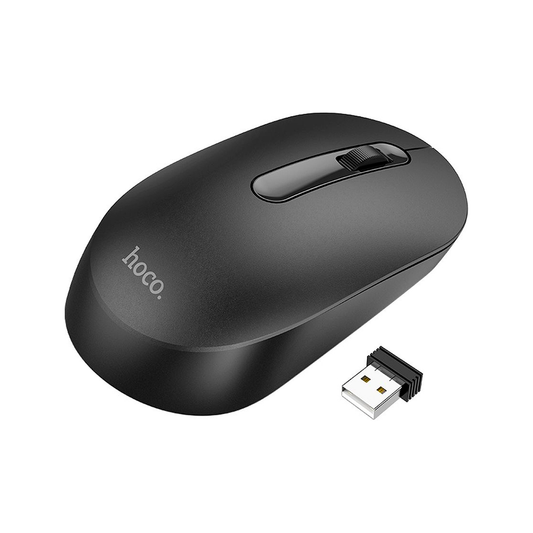 Mouse Inalambrico Wireless Hoco Gm14 Negro