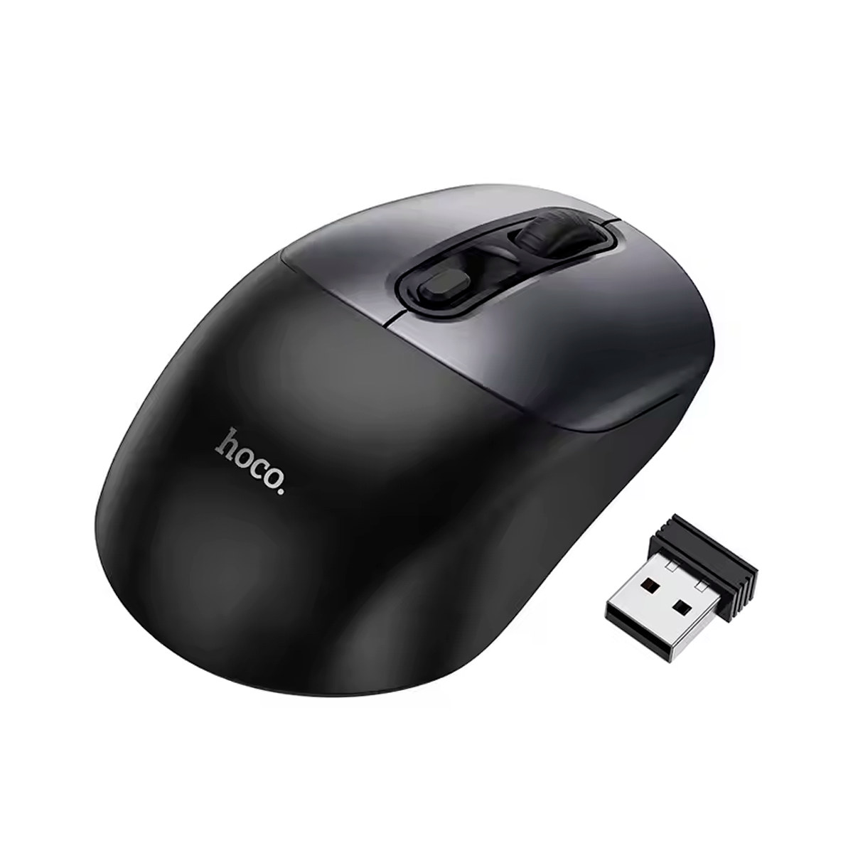 Mouse Inalambrico Wireless Hoco Gm28 Negro