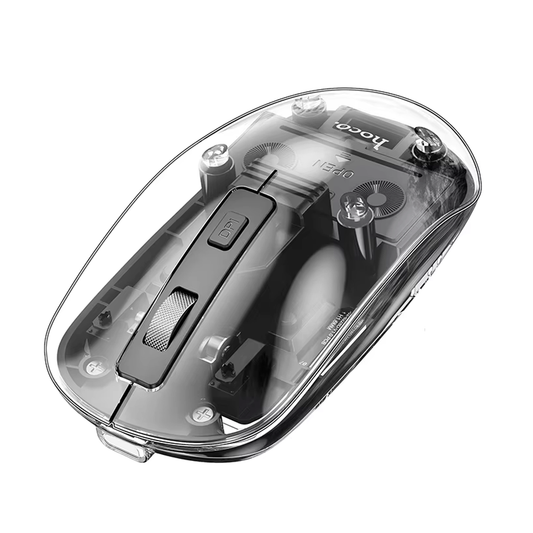 Mouse Inalambrico Dual Wireless Bluetooth Hoco Gm29 Negro