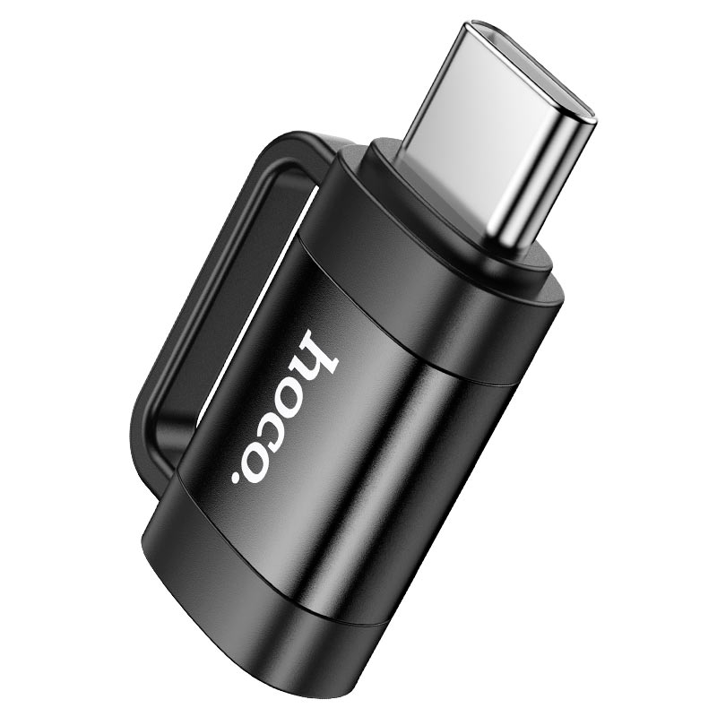 Adaptador Mini Tipo C Para Lightning Hoco Ua31e Negro